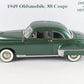 1949 Oldsmobile 88 Coupe Ivy Green Danbury Mint 1:24 Diecast Model Car