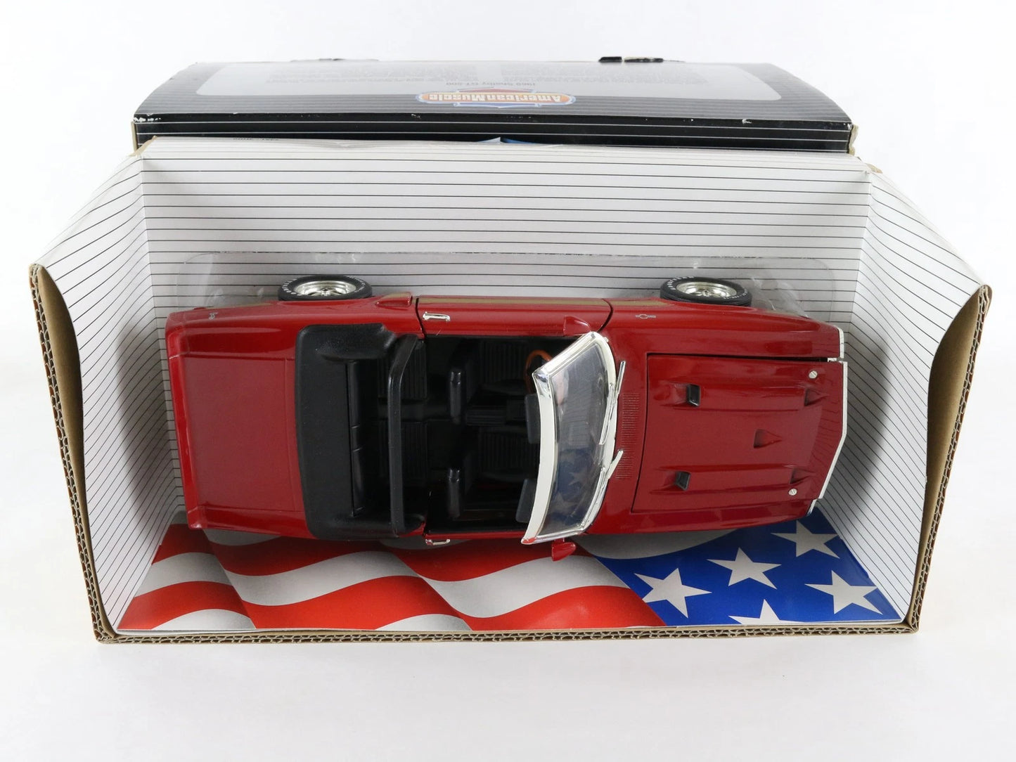 1969 Ford Mustang Shelby GT-500 Convertible Red American Muscle ERTL 1:18 7350