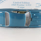 1969 Pontiac GTO Coupe Light Blue Danbury Mint 1:24 Diecast Model 680