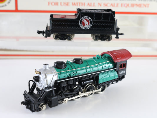 Bachmann N GN 1257 Consolidation 2-8-0 Steam Locomotive