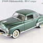 1949 Oldsmobile 88 Coupe Ivy Green Danbury Mint 1:24 Diecast Model Car
