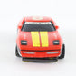 Aurora AFX Chevy Corvette #8 Red Yellow Screecher HO Slotless Slot Cars