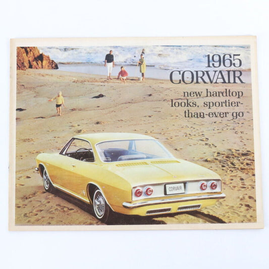 1965 Chevrolet Corvair Sales Brochure Catalog Monza 1964