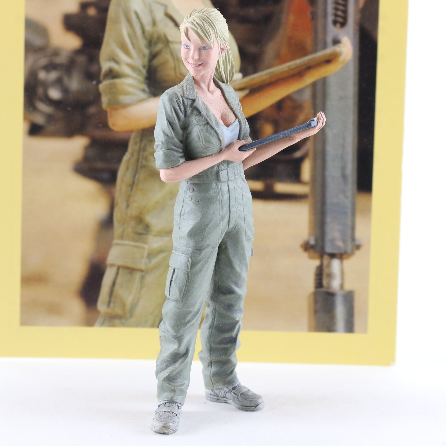 Ma.k Zbv3000 Female Mechanic (b) Series 4 Brick Works 1:20  Maschinen K