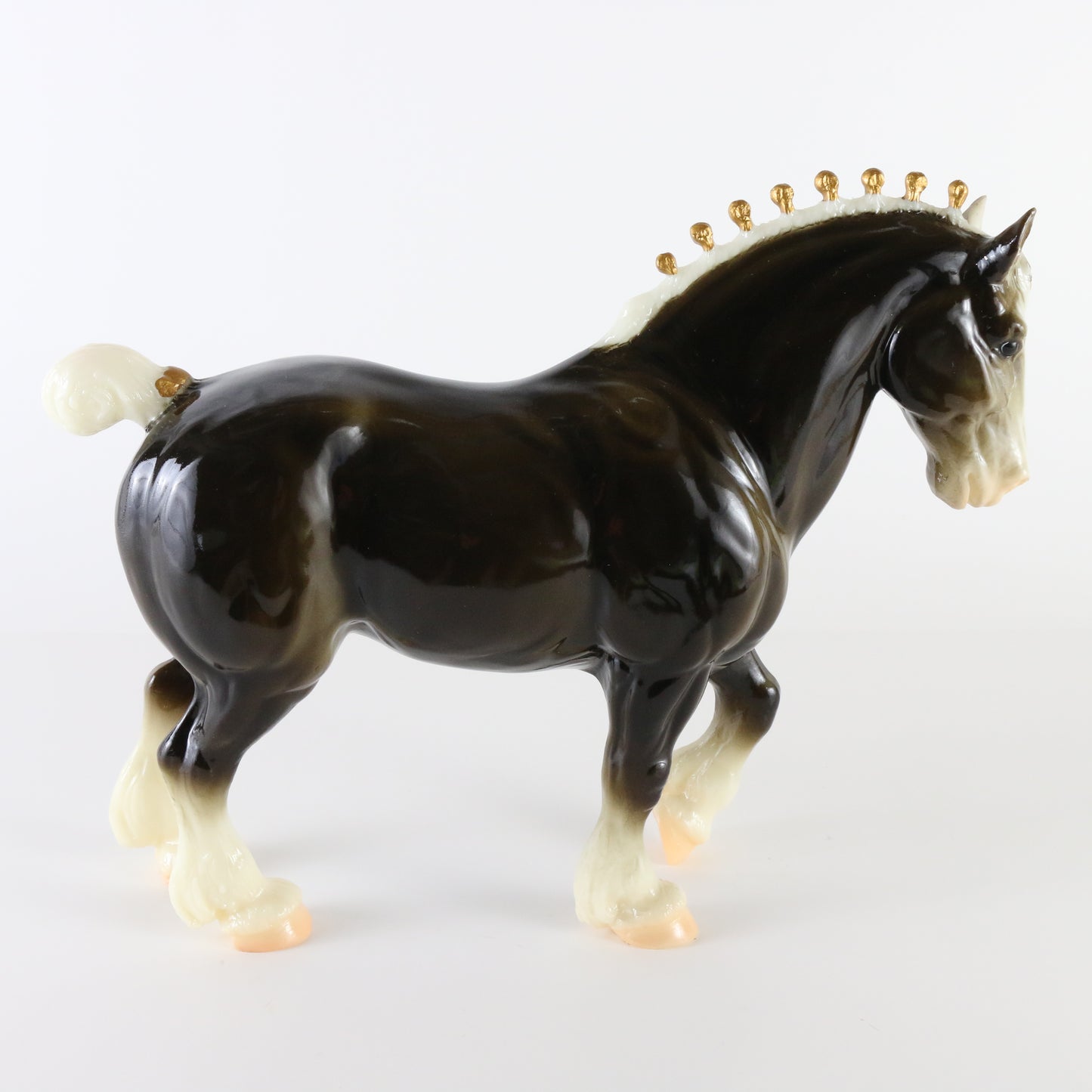 Breyer Major Clydesdale Stallion Tour Model Glossy Traditional Horse