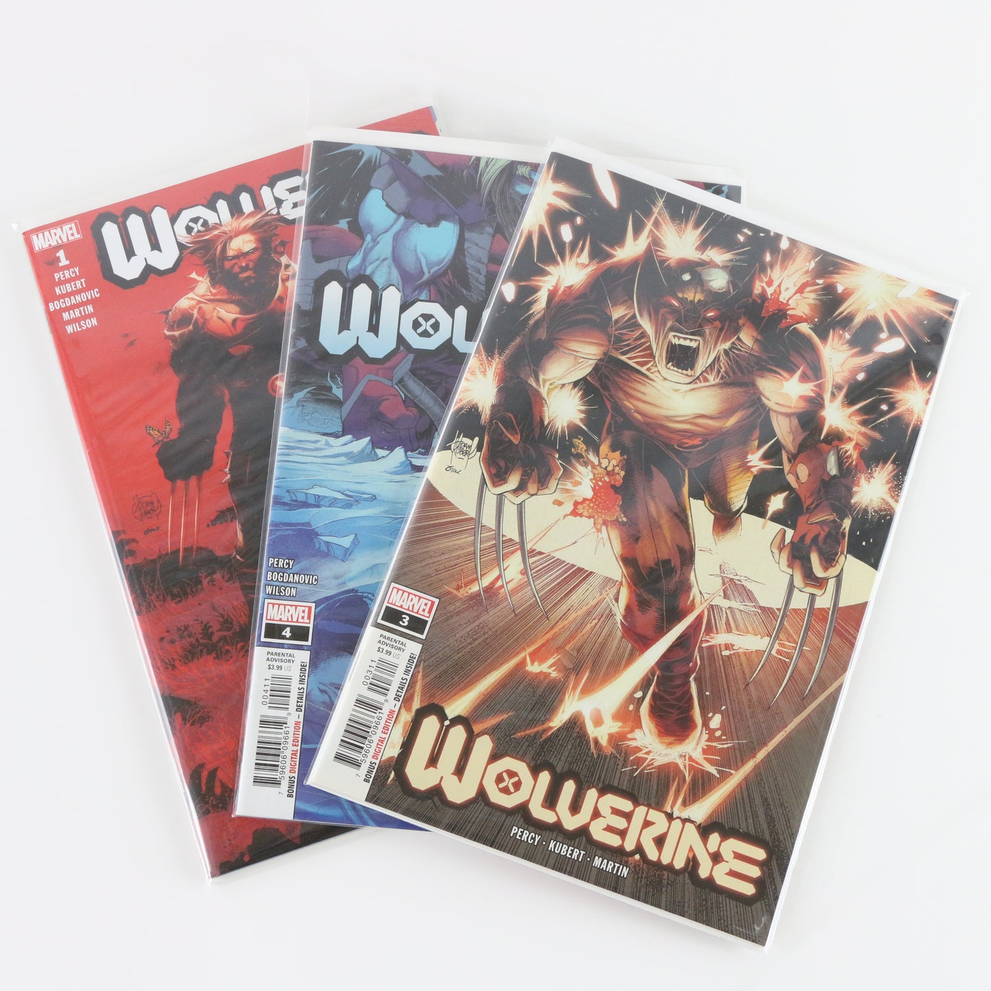 Lot Of 5 Wolverine #1-5 Marvel Percy Kubert NM Unread Comics