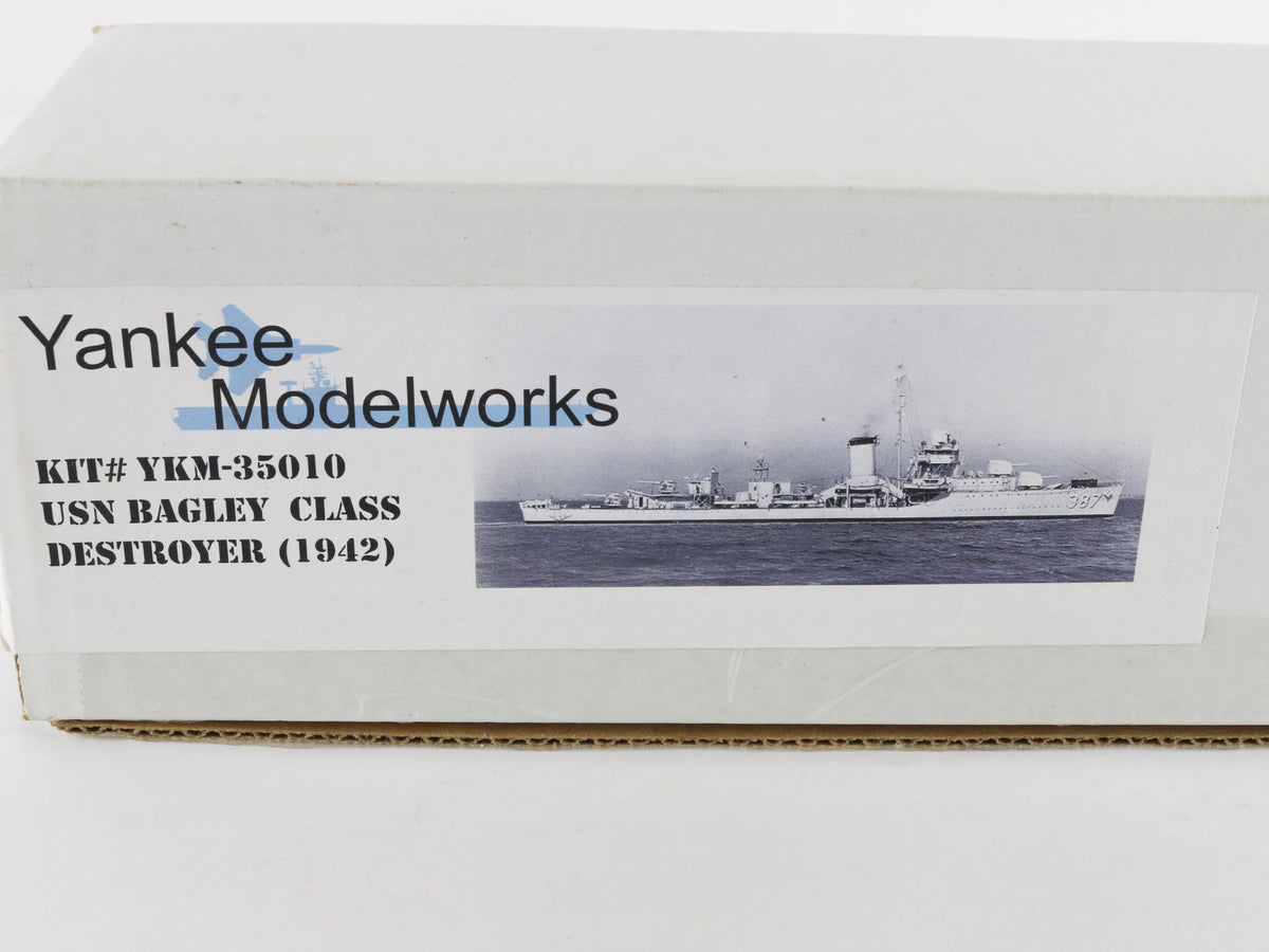 1942 Destroyer USN Bagley Class Yankee Model Works 1:350 YKM-35010 Resin Kit