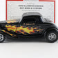 California Kid 1934 Ford Coupe Black W/ Flames Danbury Mint 1:24 Model Car