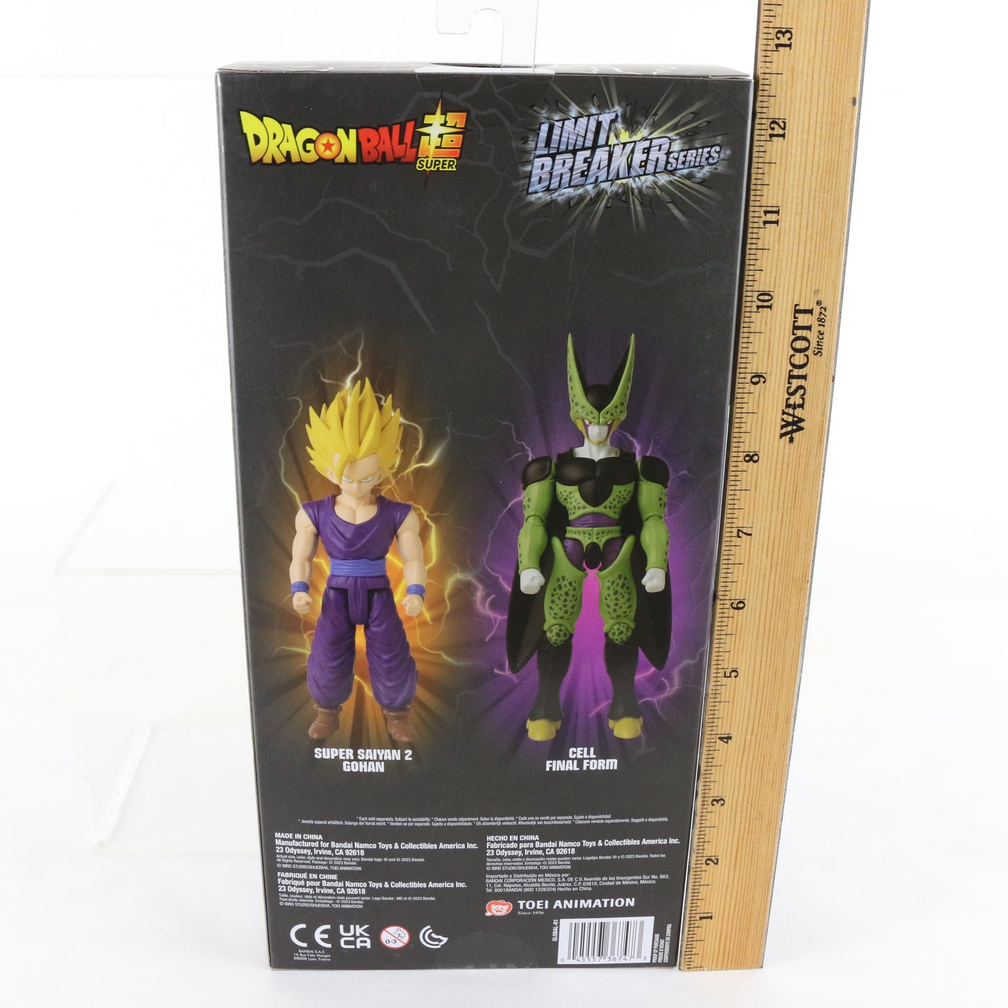 Bandai Namco Dragon Ball Super Limit Breaker Cell Final Form Action Figure 36747