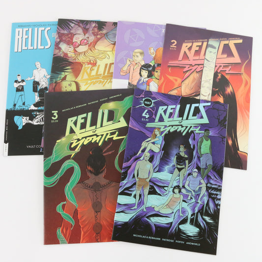 Relics Of Youth #1-3 Vault Comics Comic Covers