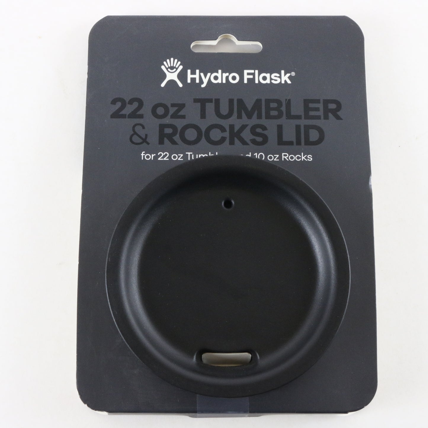 Hydro Flask Black 22oz Tumbler & 10oz Rocks Water Bottle Lid Outdoor Accessories