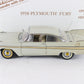 1958 Plymouth Fury Hardtop Buckskin Beige Danbury Mint 1:24 Diecast Model Car