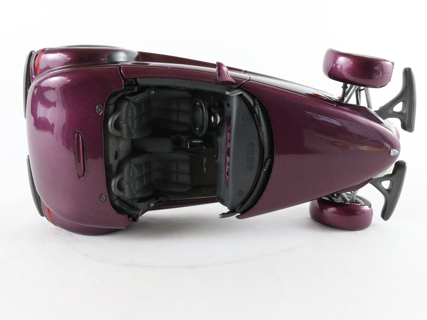 Plymouth Prowler Convertible Purple Danbury Mint 1:24 Diecast Model Car