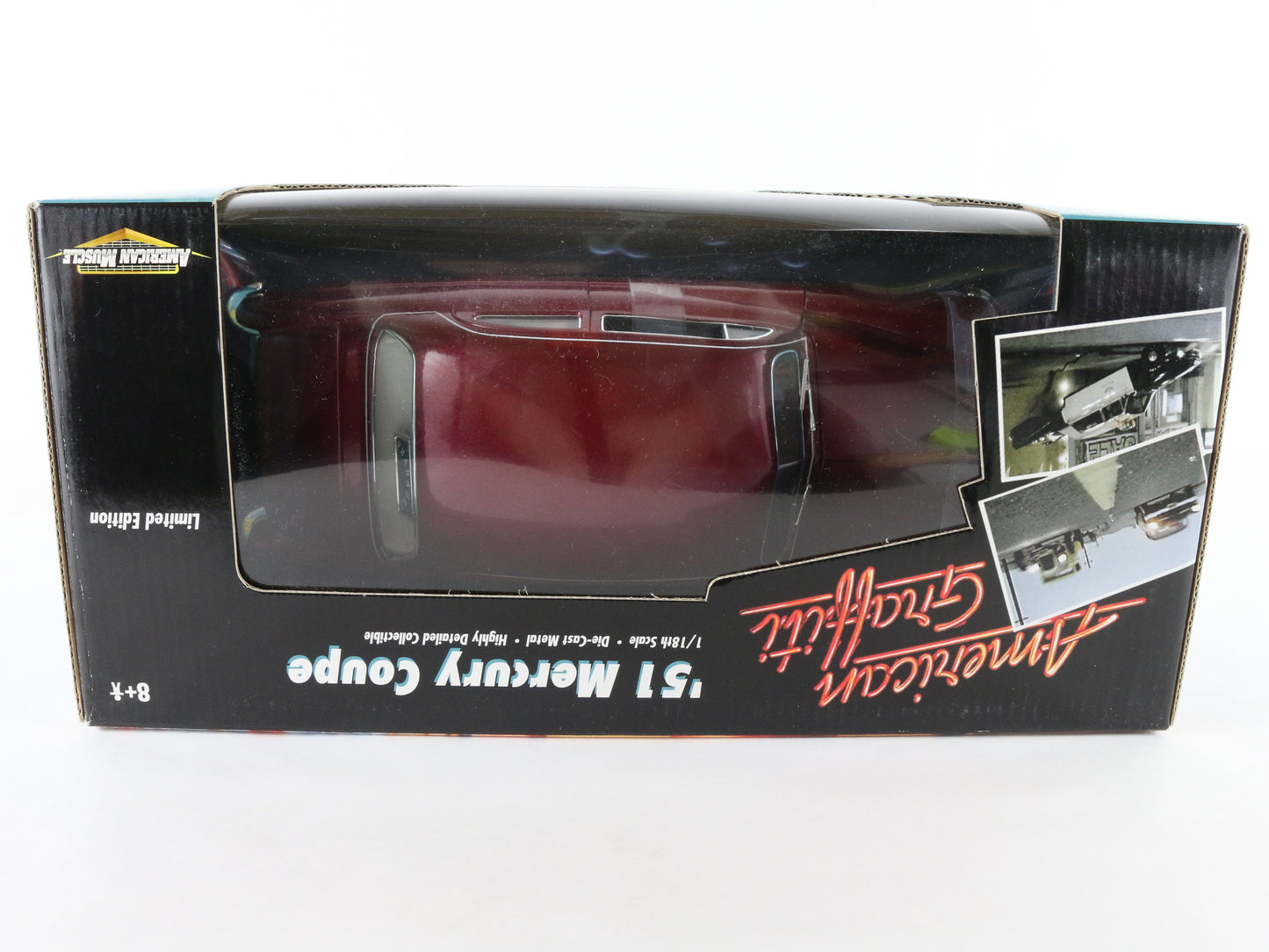 1951 '51 Mercury Coupe Purple American Graffiti ERTL 1:18 Sealed Model 32081