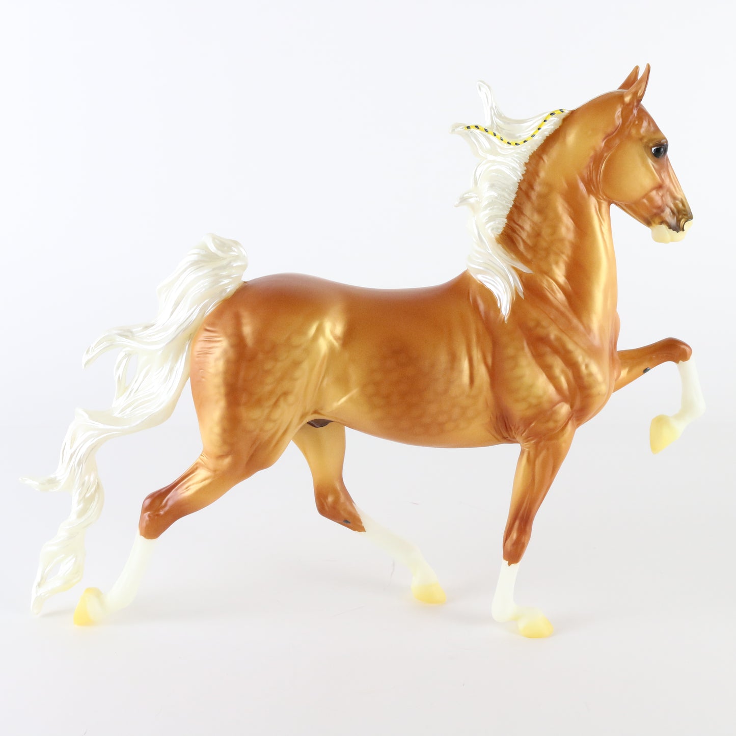 Breyer 70th Anniversary Hamilton Saddlebred Matte Palomino Horse