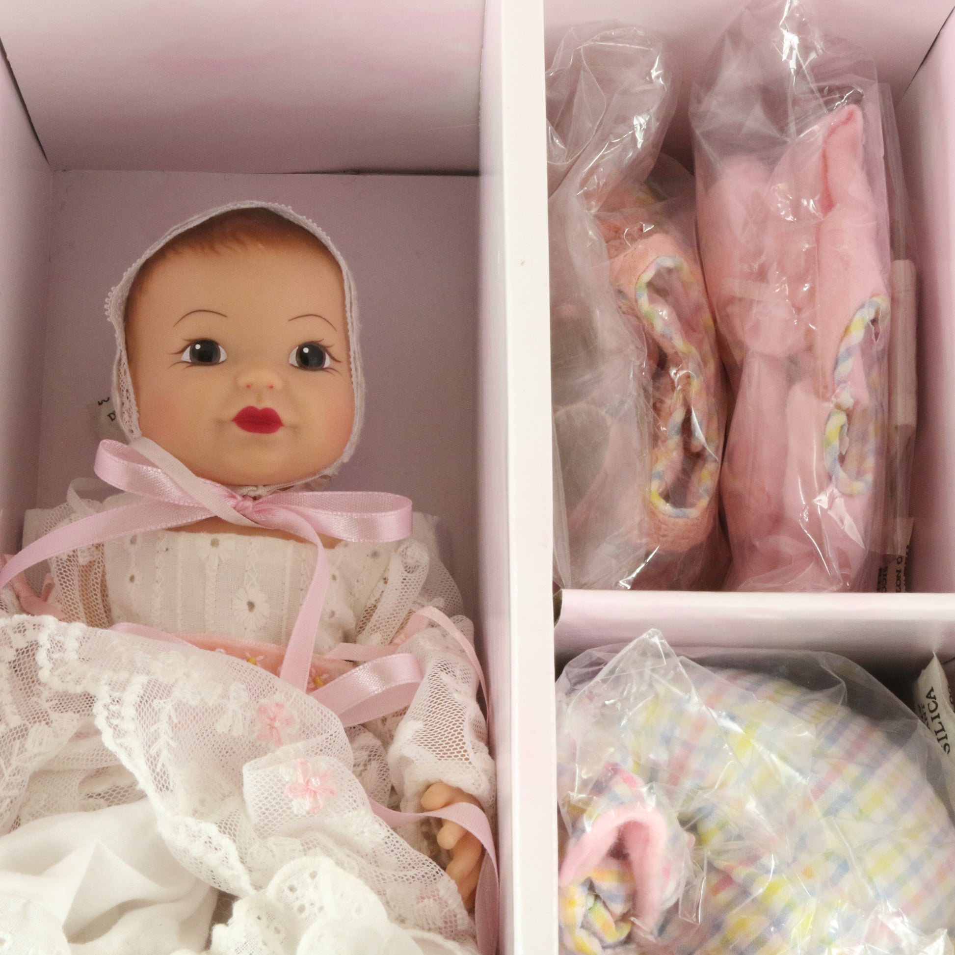 Terri Lee Baby Sister Linda Baby Brown Hair & Eyes 8" Doll W/ Accessories 70021
