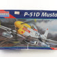 P-51D Mustang North American Fighter Plane Monogram 1:48 5207 Sealed Kit