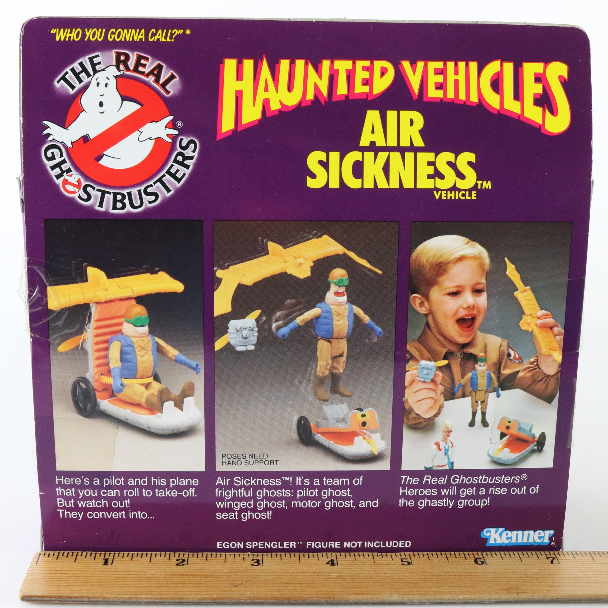 Ghostbusters Air Sickness Haunted Airplane, Kenner 1986 Complete