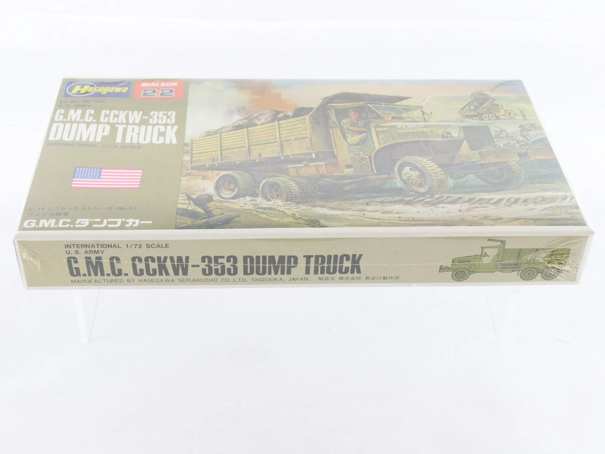 CCKW 353 Dump Truck GMC US Army Hasegawa 1:72 MB-022 Sealed Military Kit