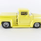 1956 Ford F-100 Street Machine Pickup Truck Yellow Danbury Mint 1:24 Model Car