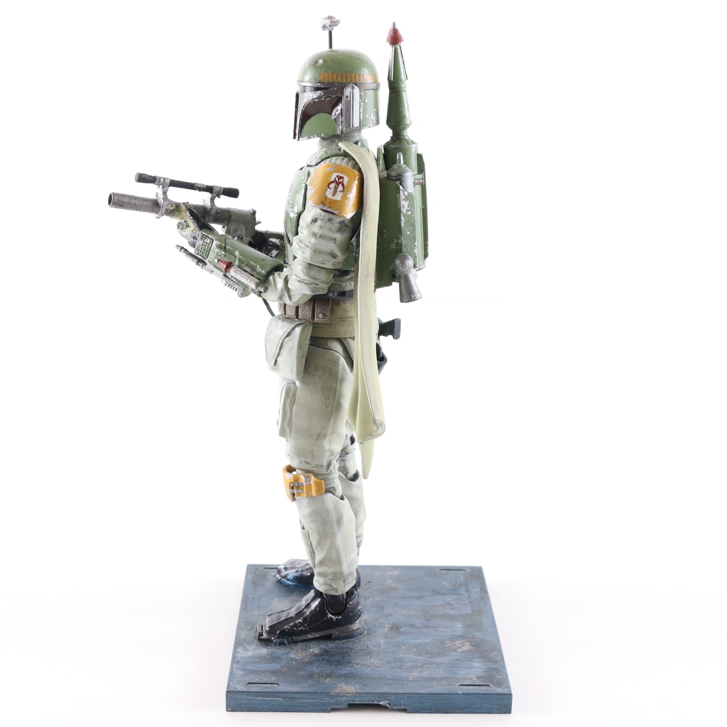 Boba Fett Star Wars 1/12 Posable Figure Pro Built Painted Kit W/ Stand