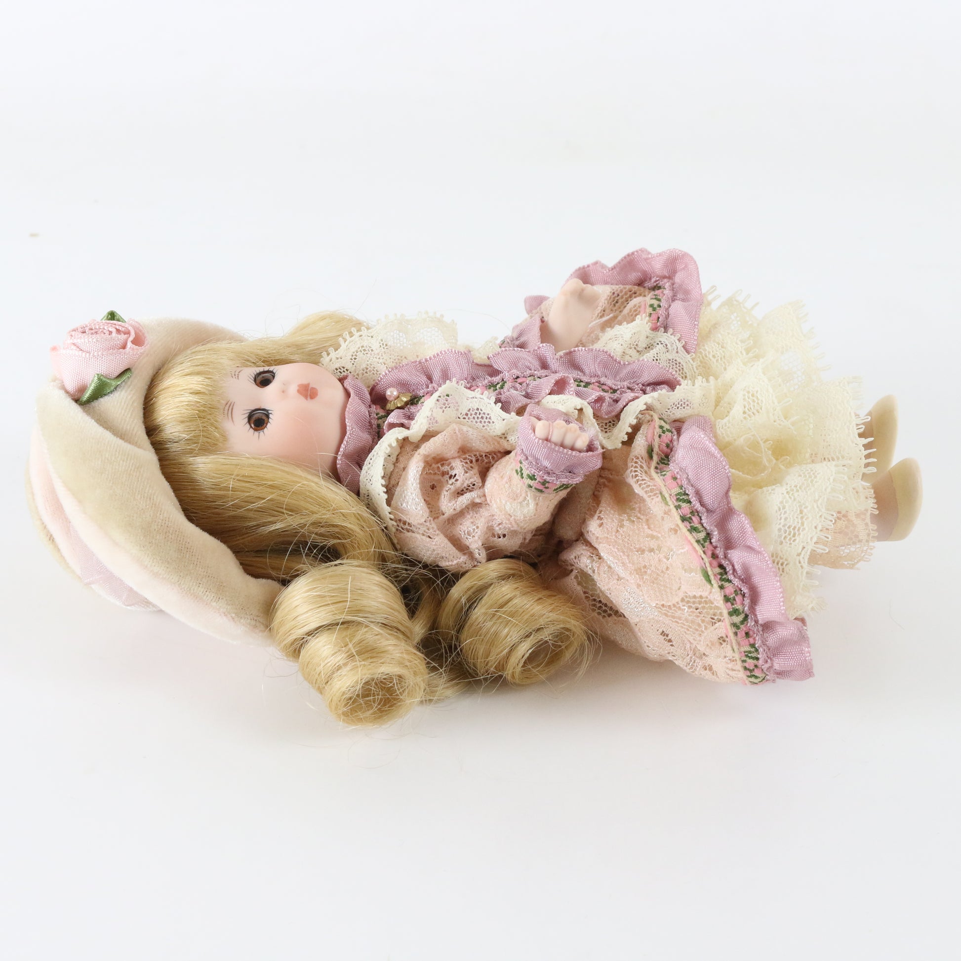 Charlotte Petite Amour Marie Osmond Small 6.5" Porcelain Girl Doll