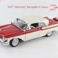 1957 Mercury Turnpike Cruiser Red White Danbury Mint 1:24 Diecast Car