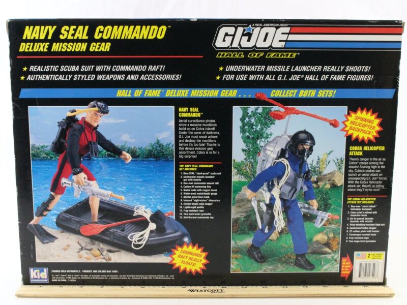 Navy Seal Commando Gear Hall of Fame GI JOE Hasbro 12��� or 1:6 Items 27546