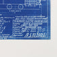 Milwaukee Electric Plan & Elevation Cars 900-924 Trolley Blueprint 1927 11"