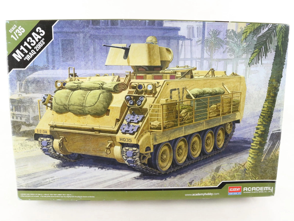 M113A3 Armored Troop Carrier Iraq 2003 FMC Academy 1:35 13211 Military Kit