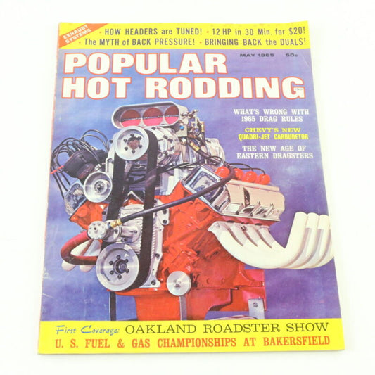 Popular Hot Rodding Exhaust Systems Oakland Roadster Show May 1965