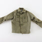  1964 Hasbro Gi Joe Army Fatigue Jacket Green For 12" Figures