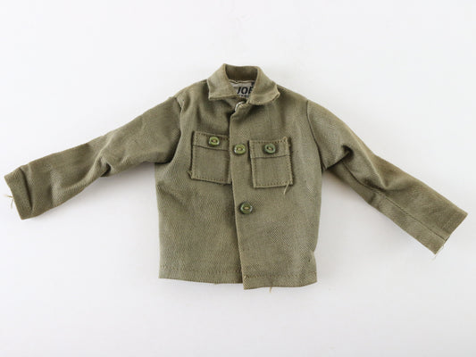  1964 Hasbro Gi Joe Army Fatigue Jacket Green For 12" Figures
