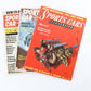 Lot Of 3 Sport Cars Illustrated & Graphic Jan 1964 Dec 1969 Oct 1956 Car Mags