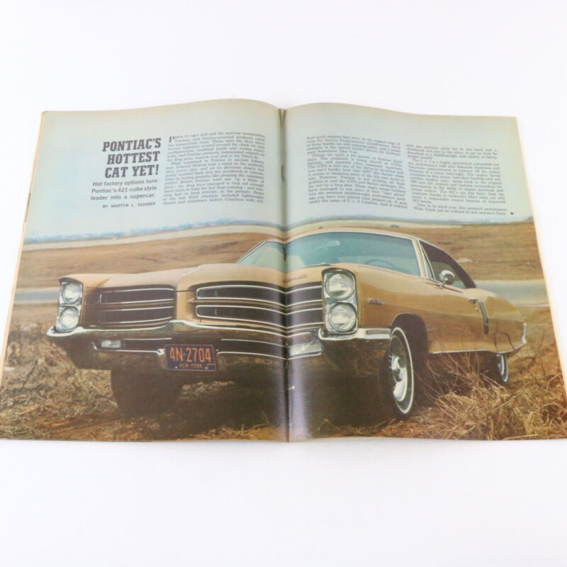 Speed & Custom AUTOMOBILE MAGAZINE Hot Stock & Fx Issue August 1966