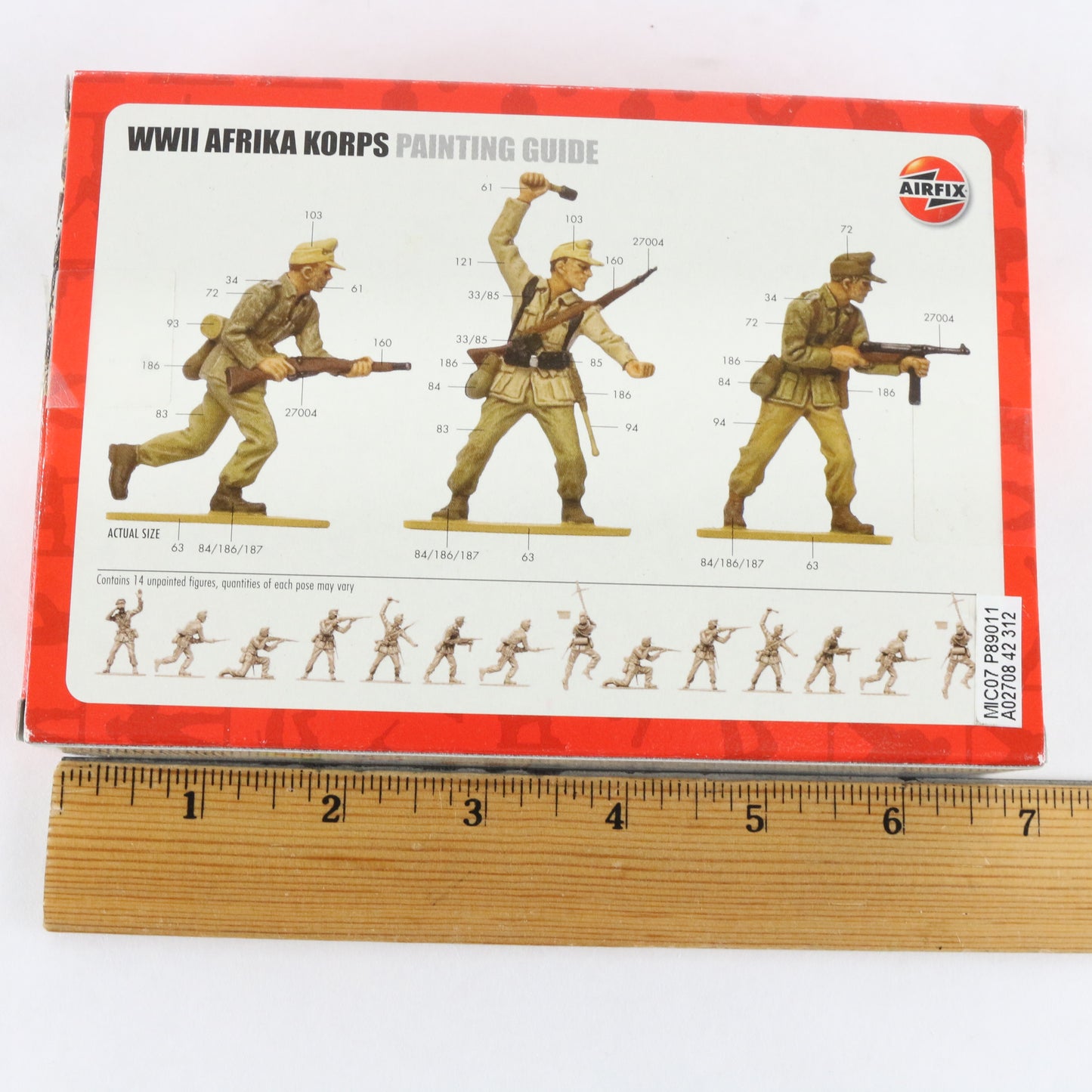 German Afrika Korps WW2 Airfix 1:32 A02708 Plastic Model Soldier Figures
