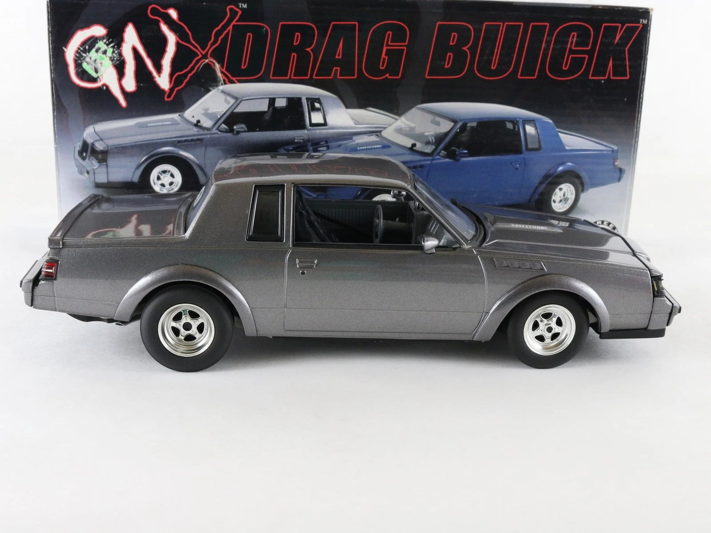 1987 Buick GNX Drag Gray Street Fighter GMP 1:18 Diecast Model 1 Of 650 G1800221