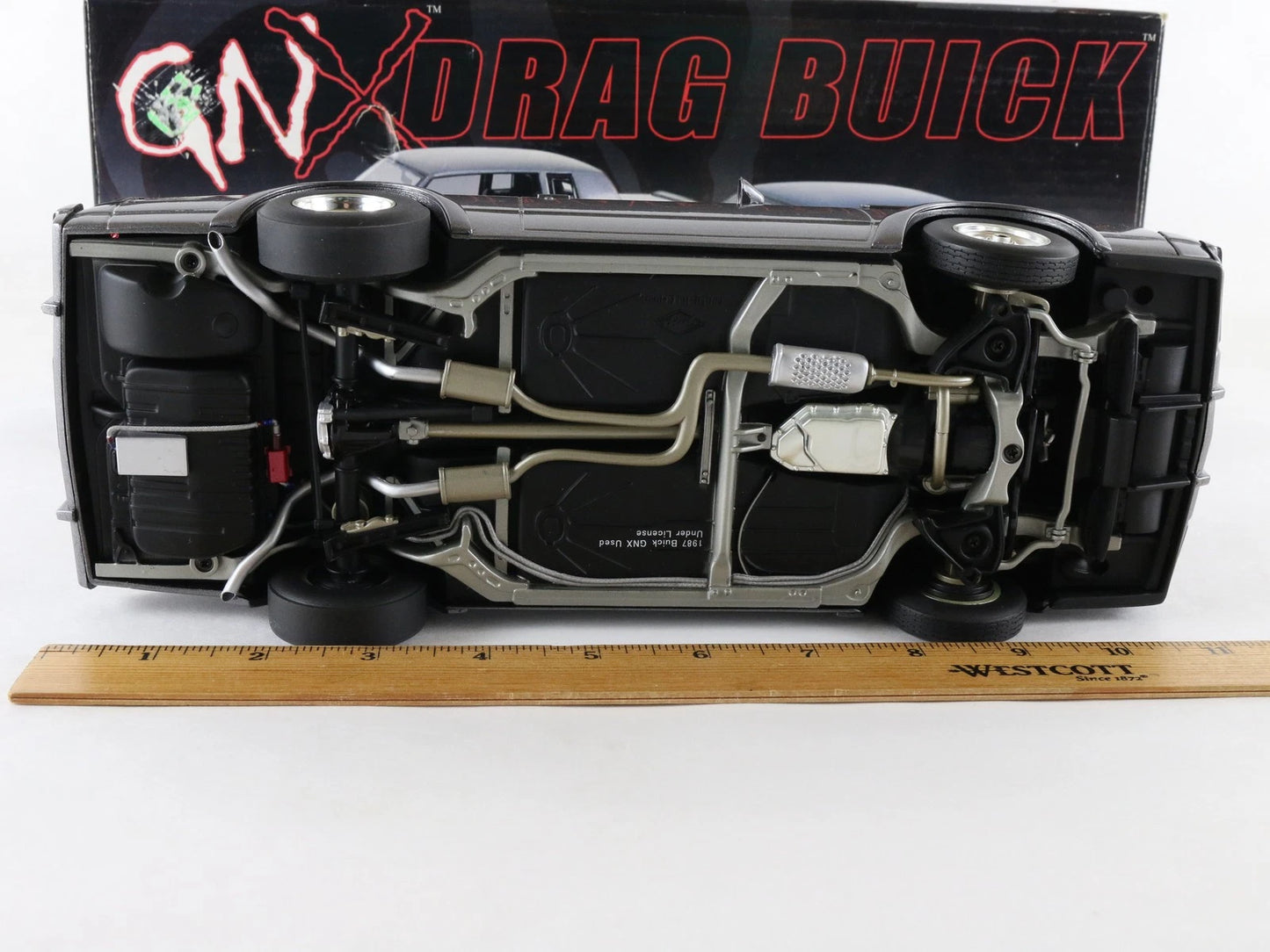 1987 Buick GNX Drag Gray Street Fighter GMP 1:18 Diecast Model 1 Of 650 G1800221