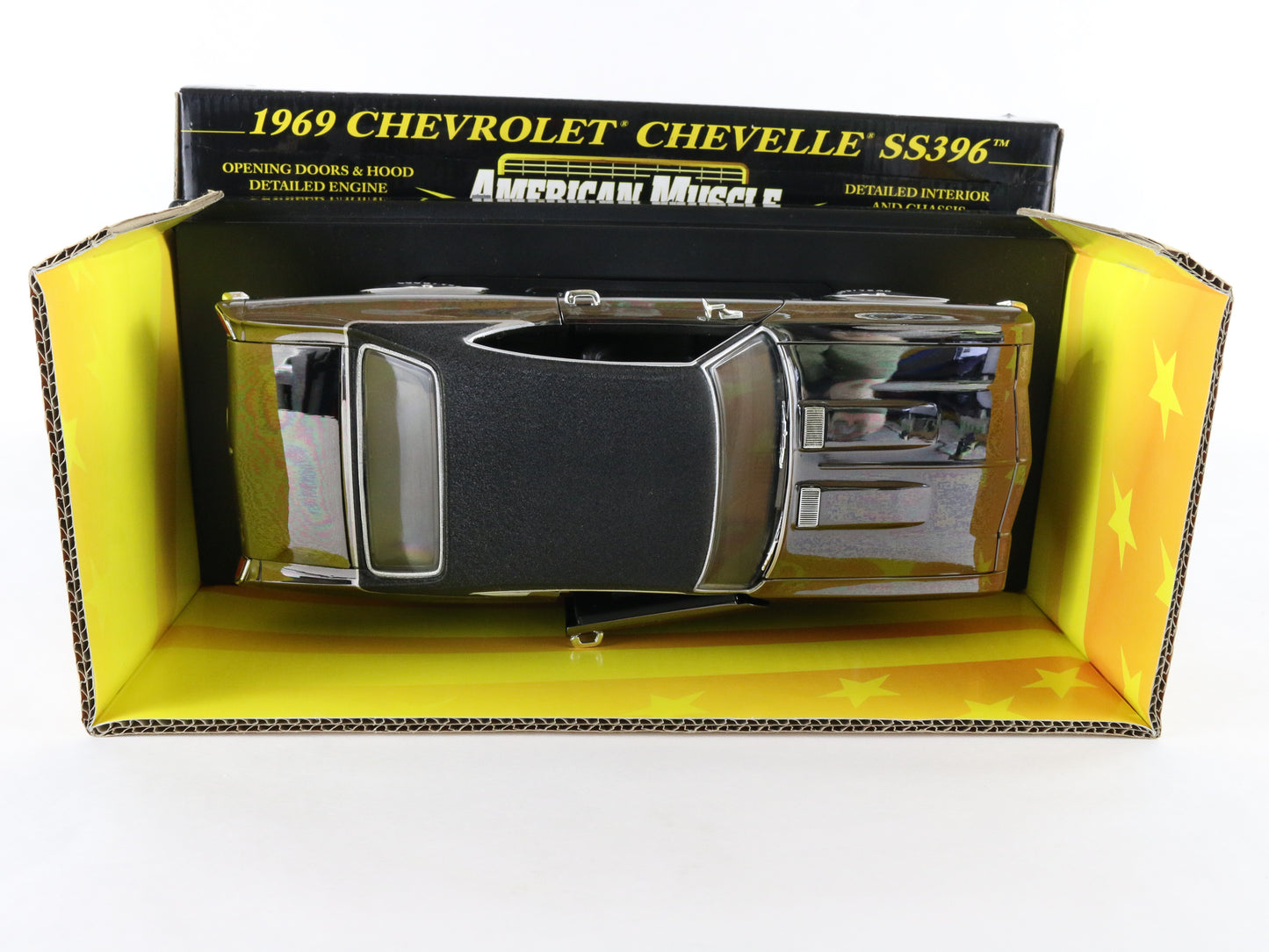 1969 Chevrolet Chevelle Ss396 Silver American Muscle LE 10 Year ERTL 1:18 36673