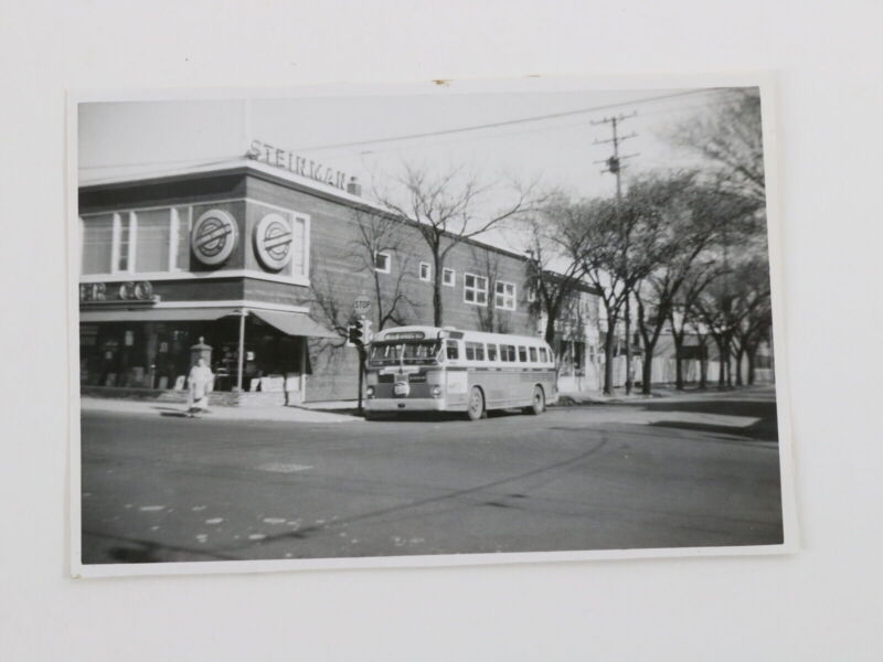 1006 Transport Co Bus & Steinman Vintage Photograph Kodak Velox 4.75"