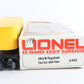 Chicago North Western CNW Piggyback Flat Car With Trailer Vans Lionel O 6-9352 classic intermodal transport model