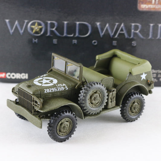 WC56 Command Car US Army Sicily 1943 WW2 Heroes Series 1 Corgi 1:43 CC51708