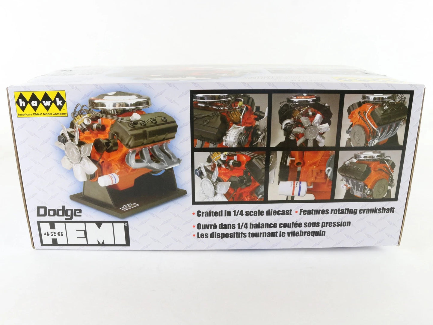 Dodge 426 Hemi Hawk 1/4 Scale Diecast Replica Model Motor 11053 Sealed