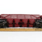 Lionel Postwar Lehigh Valley LV 643625 Plastic Quad Hopper Car O Maroon