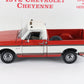 1972 Chevrolet Cheyenne Pickup Truck Red White Danbury Mint 1:24 Diecast