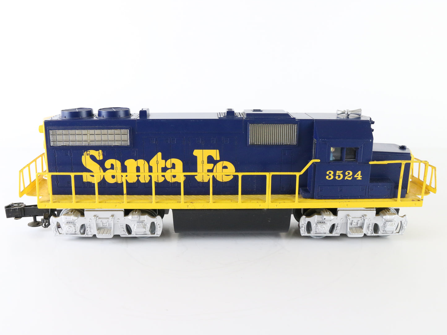 Lionel O Santa Fe 3524 GP-38 Blue & Yellow Diesel Locomotive Engine