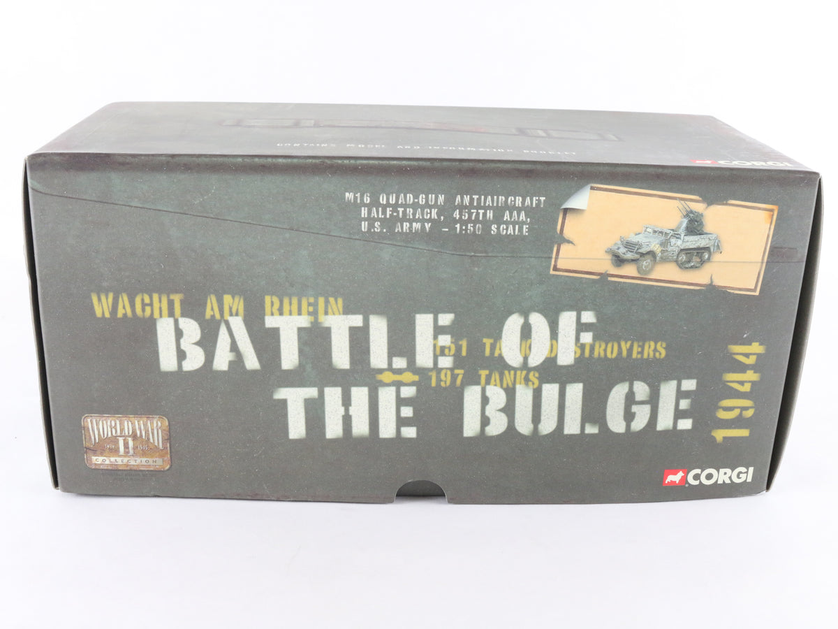 M16 Quad Antiaircraft Half-Track US Army WW2 Corgi 1:50 CC60405 Model