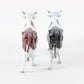 Lot Of 2 Friesian & Guernsey Cows Britains 54mm Metal Figures