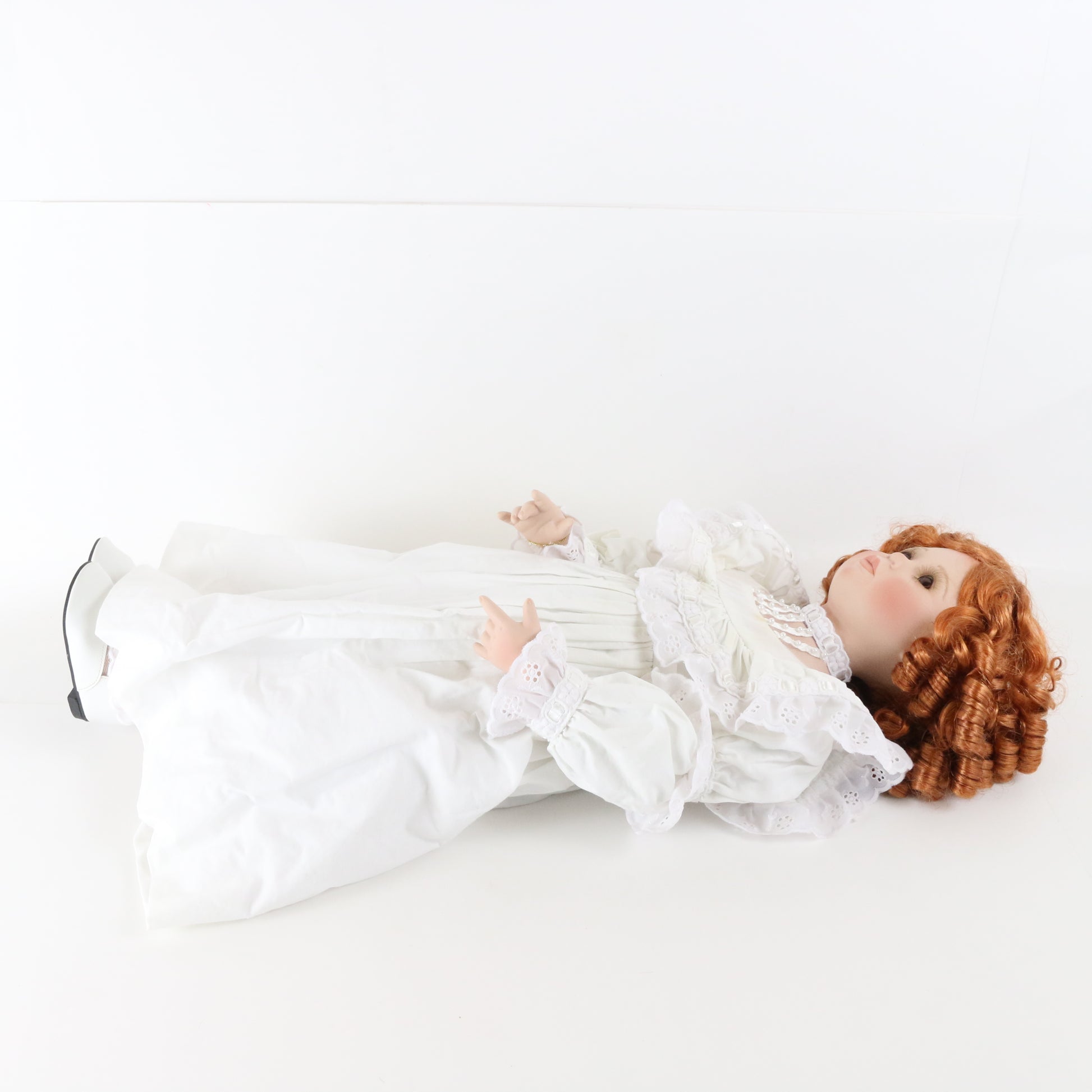 First Day Of School Maud Humphrey Seymour Mann Large 24" Porcelain Doll 20/2500