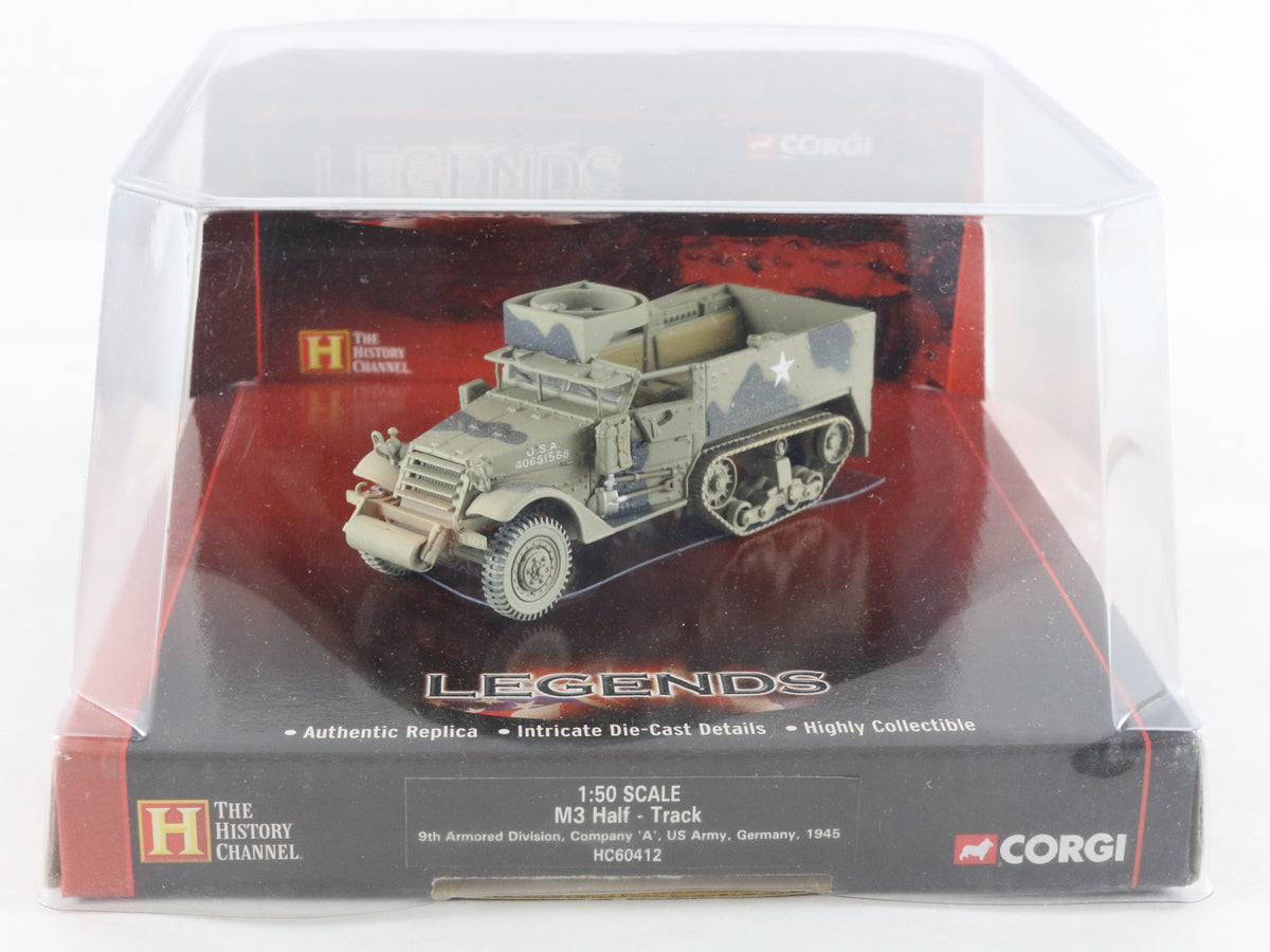 M3 Half Truck 9th Armored US Army Germany 1945 Corgi Legends 1:50 HC60412